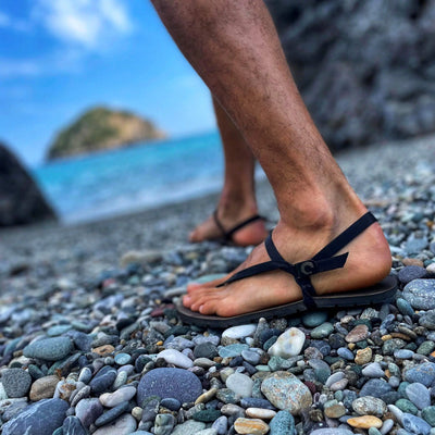 Black straps zuzusandals