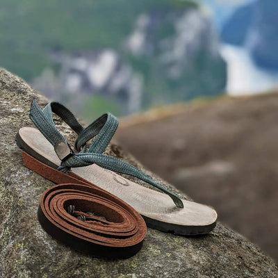 Natural leather straps ZuZu Barefoot