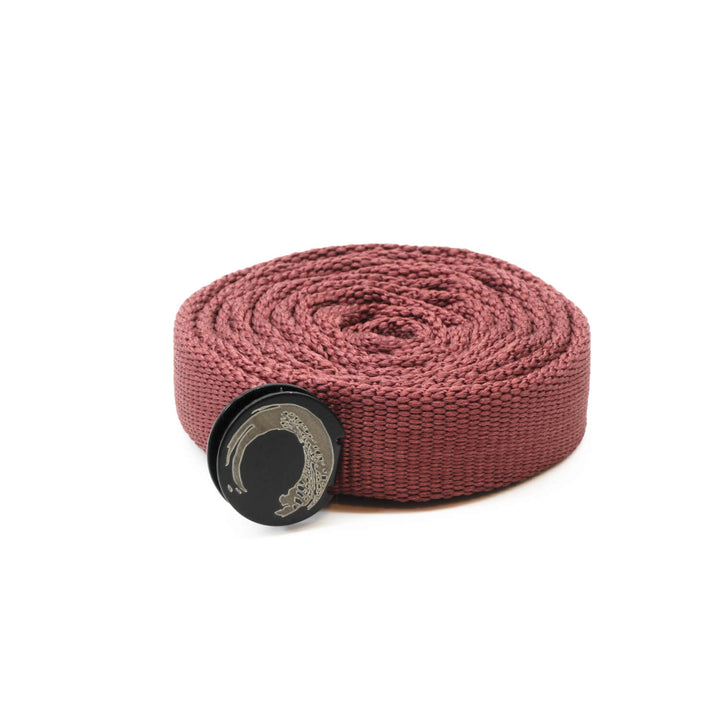 Burgundy straps